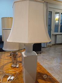 lampada con paralume