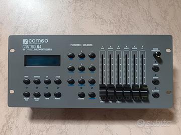 Cameo control 54 controller DMX luci