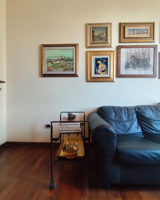 Carrello design portavivande 90s Teulada, Zanotta