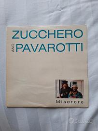 45 giri Zucchero-Pavarotti