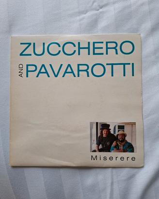 45 giri Zucchero-Pavarotti