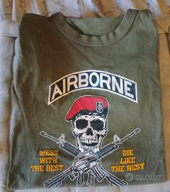 Airborne T-shirt viintage anni 80