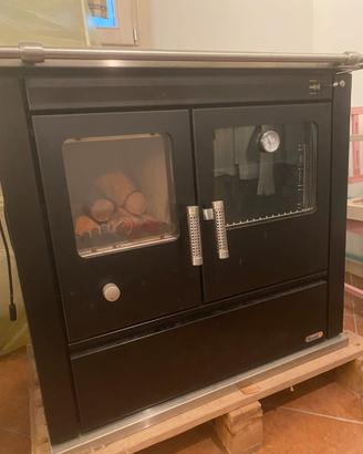 Sufa economica a legna con forno