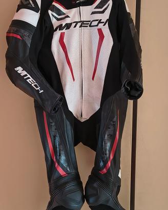 Tuta moto mtech taglia 56 