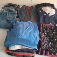 lotto 20 capi di abbigliamento + 3 paia di scarpe