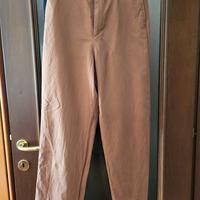 Pantaloni lunghi misto lino Tg.S