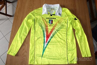 Divisa gialla arbitro centenario Diadora, taglia M