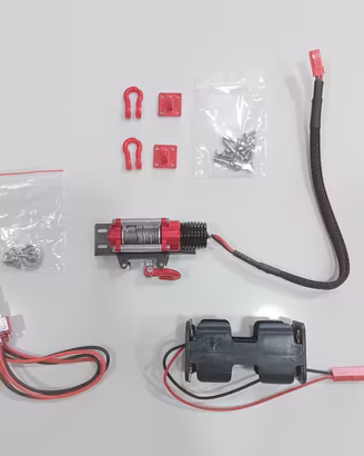 Verricello Rc Elettrico Metallo Crawler Scaler