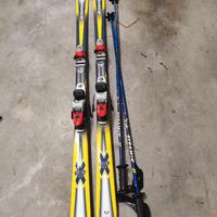 completo sci Rossignol Cross + Scarponi Salomon