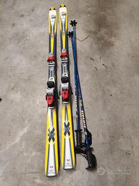 completo sci Rossignol Cross + Scarponi Salomon