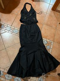vestito elegante a due pezzi