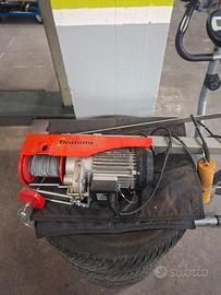 argano tiratutto elettrico 