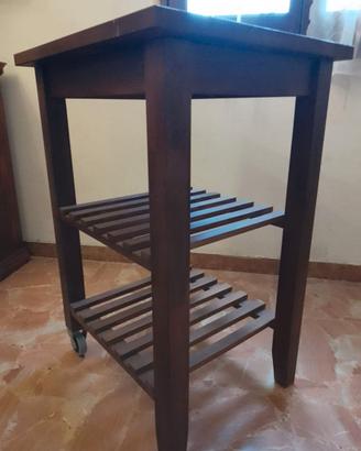 carrello in legno 60x90h pari al nuovo