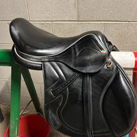 sella EQM + sottopancia 130