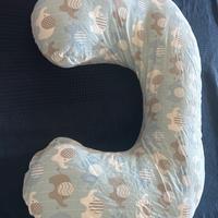 Cuscino allattamento boppy chicco azzurro