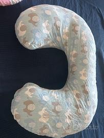Cuscino allattamento boppy chicco azzurro