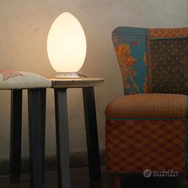 Lampada fontana arte uovo medio nuovo ed imballato