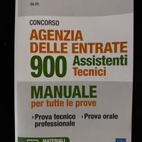 Libro test ammissione tecnico agenzia entrate