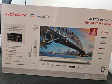 SMART TV THOMSON WHITE HD TV 24 12V GOOGLE TV