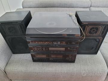 Stereo Compact Hi FI Sony anni 80 XO-D1 