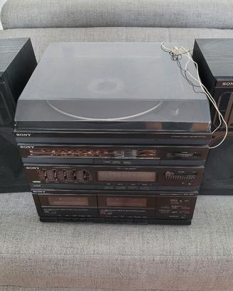 Stereo Compact Hi FI Sony anni 80 XO-D1 
