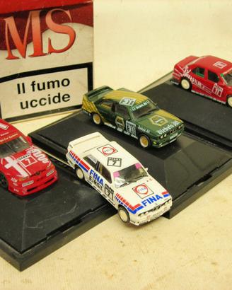 HERPA  2  Alfa Romeo + 2 Bmwla H0