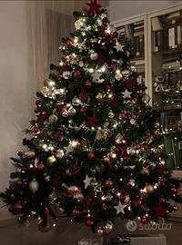 Albero di Natale  2,20 mt. Effetto realistico