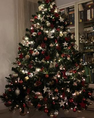 Albero di Natale  2,20 mt. Effetto realistico