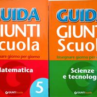 Libri Guide docente Giunti matematica e scienze 5