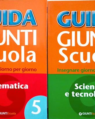Libri Guide docente Giunti matematica e scienze 5