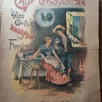 Gallo caricaturista rivista del 1900