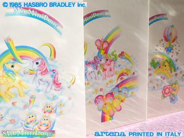 🦄 Mio Mini little PONY Vintage G1 Quaderni Anelli