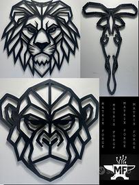 Decorazioni da parete 3D – Design Geometrico Moder