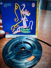 Film Super 8 vintage pantera rosa solleticata