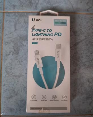 Cavo tipo C a lightning PD (iPod,iPad,iPhone)