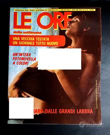 LE ORE N 38 1976 RIVISTA HARD VINTAGE GAY INTEREST