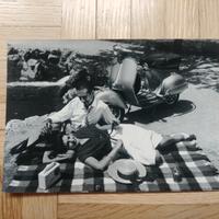 Cartolina vespa piaggio 125 150 (gs gl gt faro bas