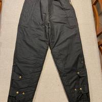 Pantaloni moto vintage wax cotton Frank Thomas