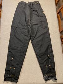 Pantaloni moto vintage wax cotton Frank Thomas
