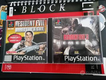 Lotto ps1 Resident evil pal