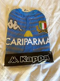 Maglia nazionale rugby Italia Cariparma nuona
