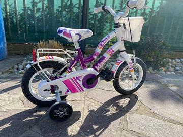 Bici bimba 12’ con rotelle