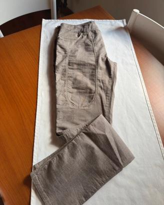 Pantaloni jeckerson beige costine taglia 30(46)