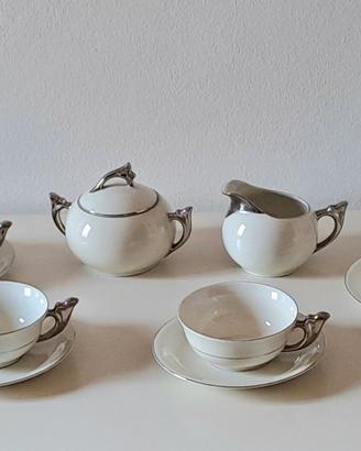 Mitterteich Bavaria servizio tè futurista vintage 