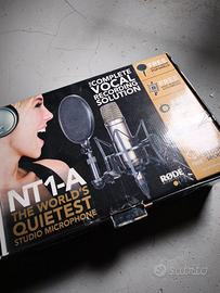RODE NT1-A Microfono Studio Condensatore Completo