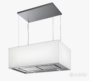 Cappa isola da 60cm. In vetro