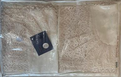 Completo Lenzuola Matrimoniale Raso Elegante