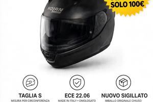 NOLAN N60-6 SPECIAL BLACK GRAPHITE - Taglia S