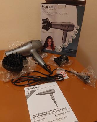 Asciugacapelli agli Ioni Silvercrest