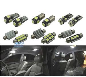 KIT 17 LAMPADE LED INTERNE MERCEDES CLASSE E W211 